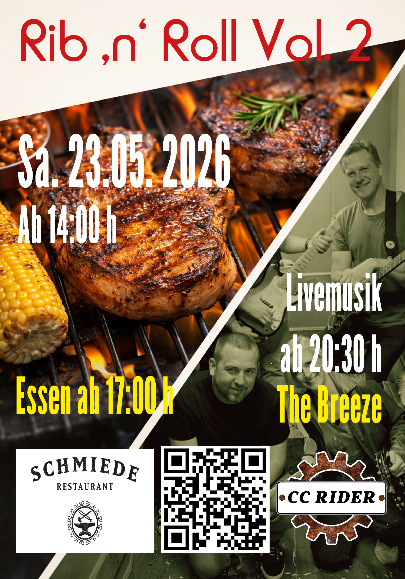Live @ CC RIDER - 23.05.2026 - Rib 'n' Roll 2