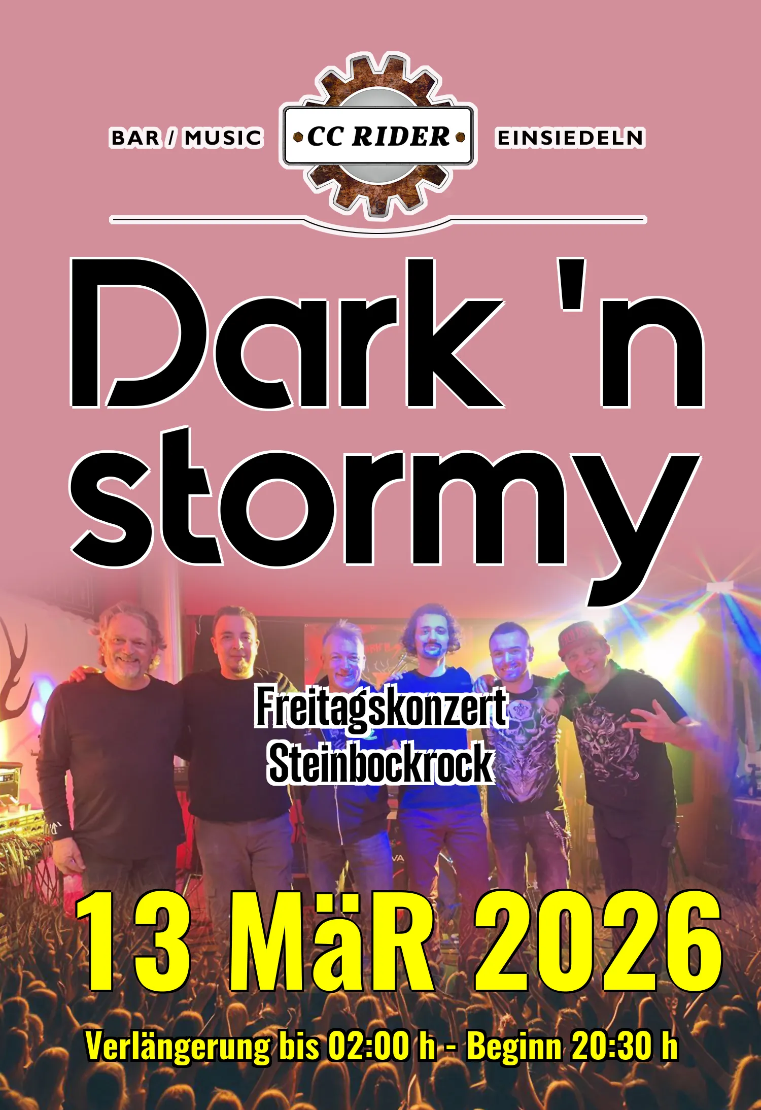 Live @ CC RIDER - 13.03.2026 - Dark 'nstormy