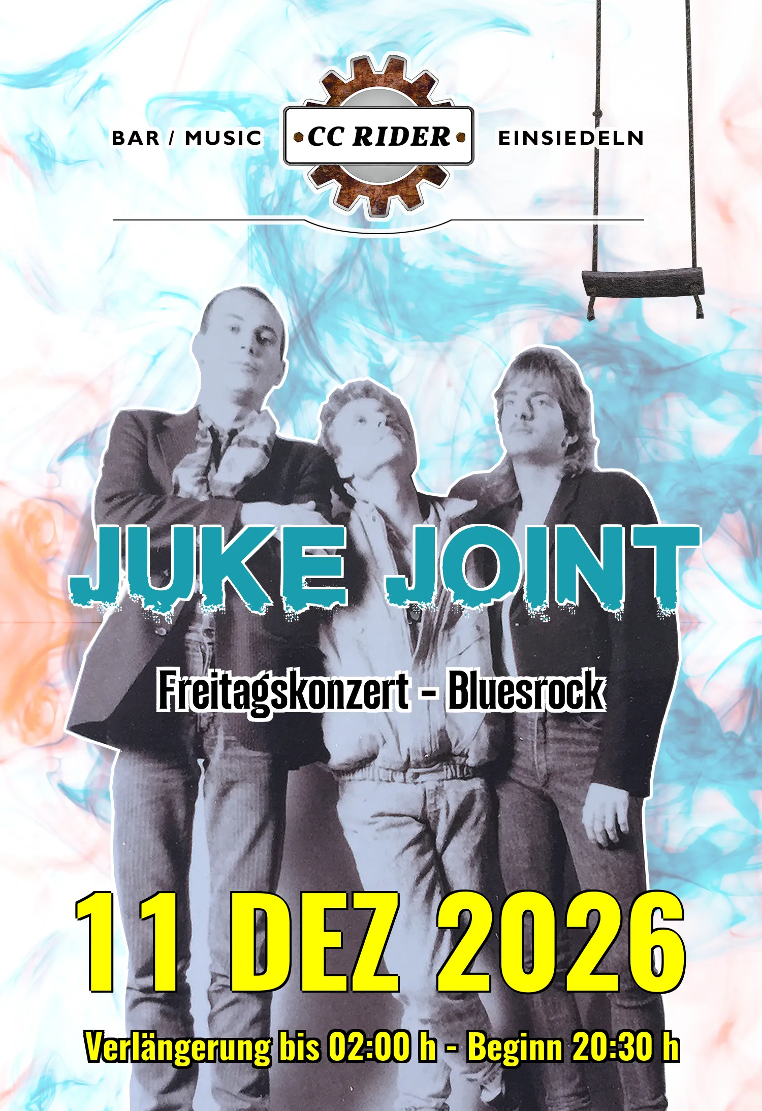 Live @ CC RIDER - 11.12.2026 - Juke Joint