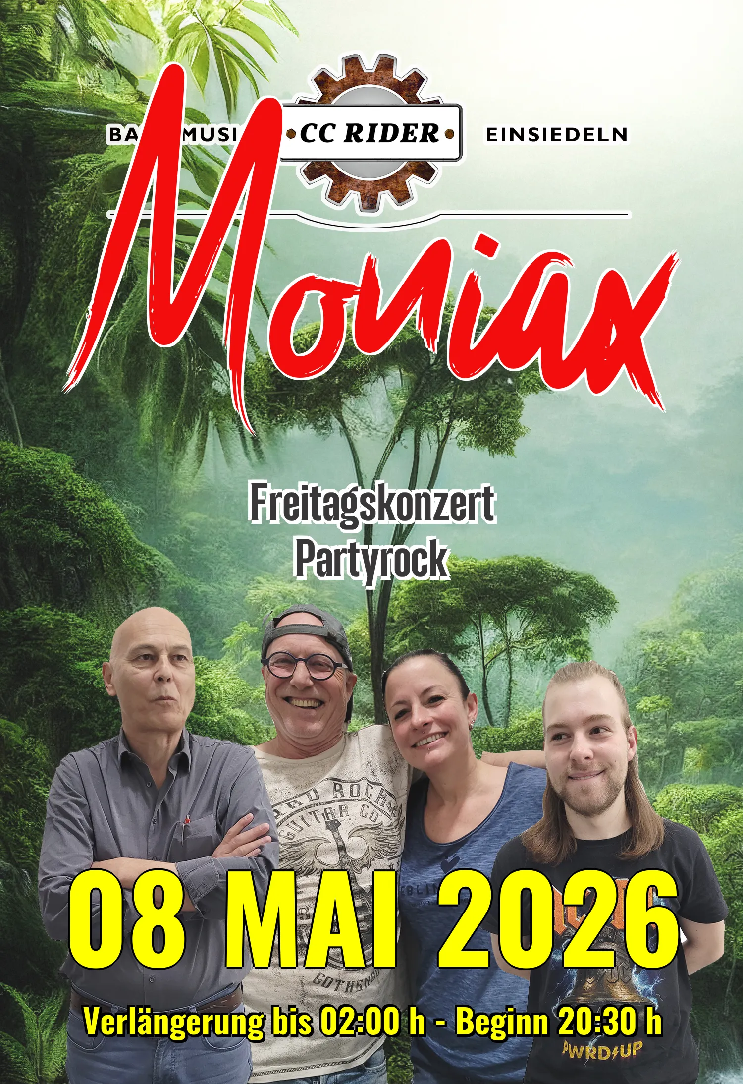 Live @ CC RIDER - 08.05.2026 - Moniax