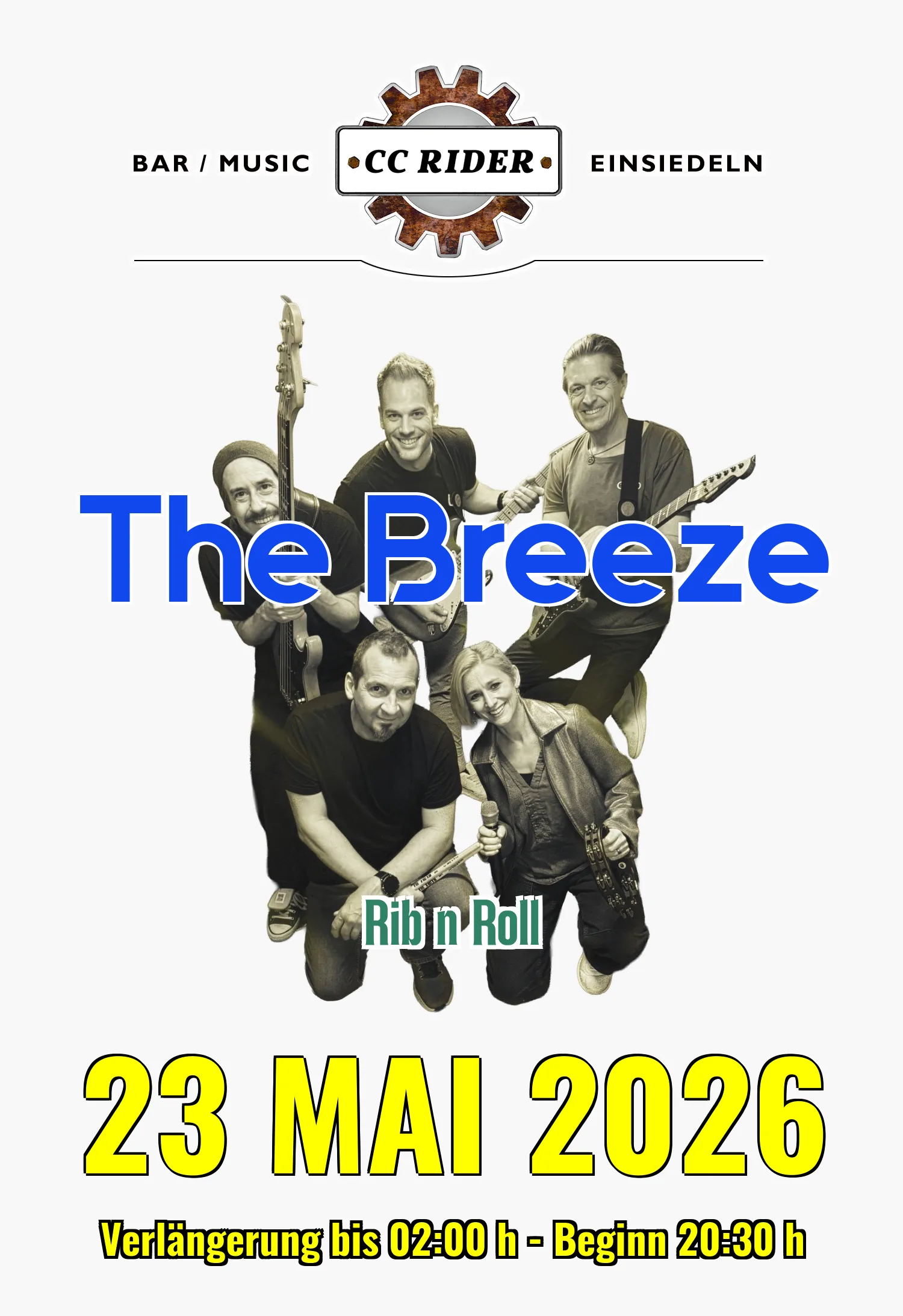 Live @ CC RIDER - 23.05.2026 - The Breeze