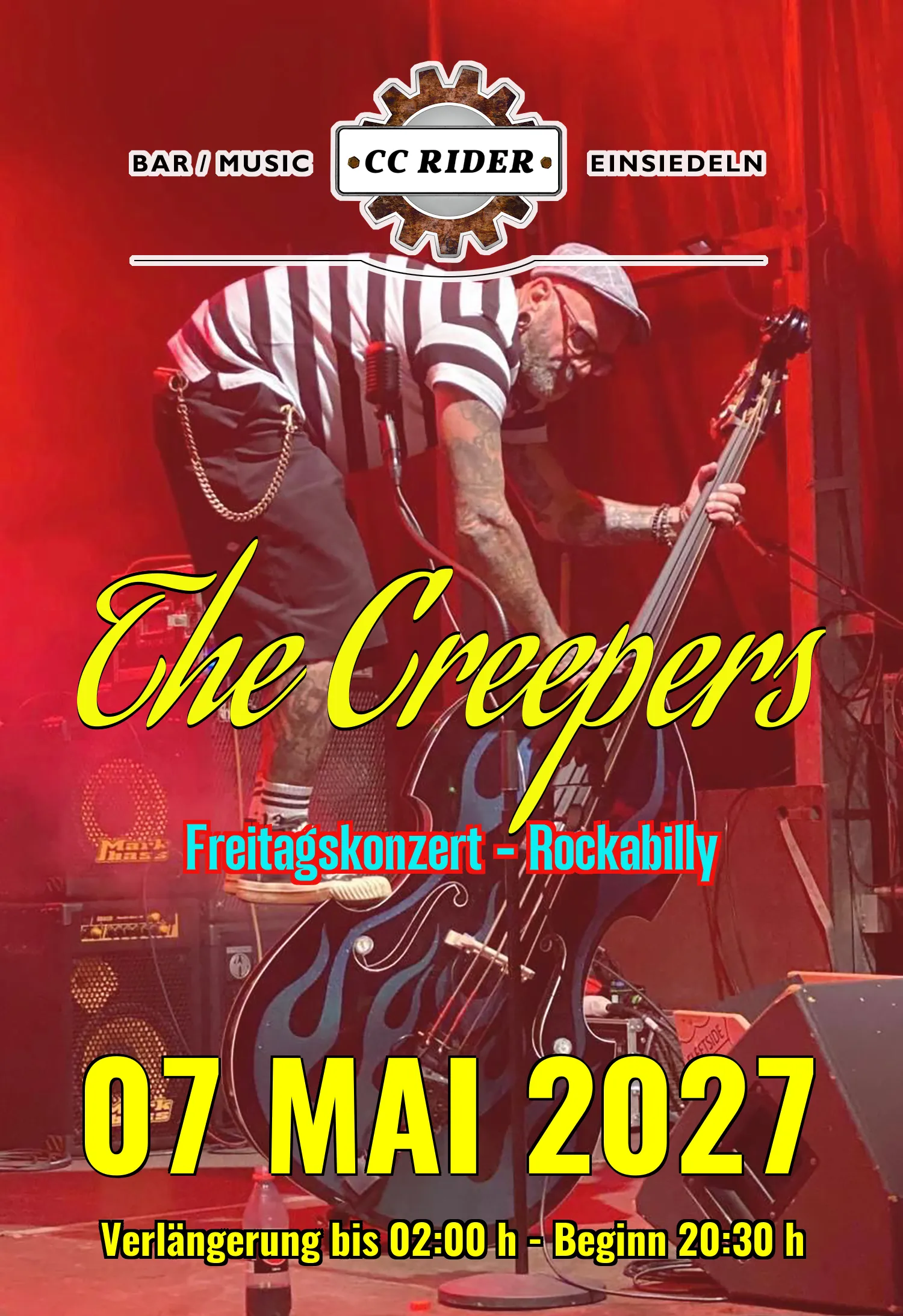 Live @ CC RIDER - 07.05.2027 - The Creepers