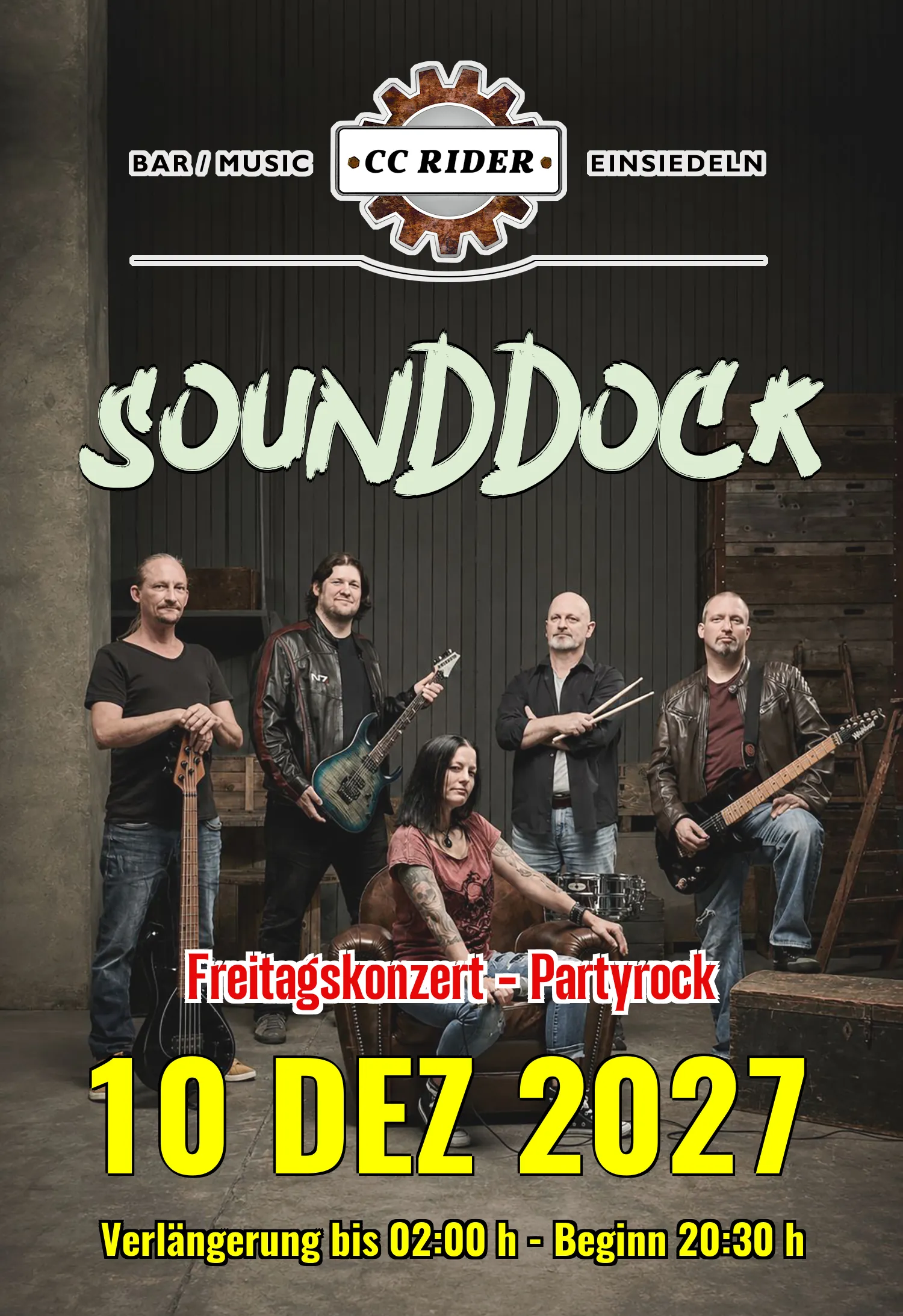 Live @ CC RIDER - 10.12.2027 - Sounddock